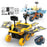HXC0101 DIY Solar Powered Mars Rover Student Assembly STEM Kit Electric Explore Vehicle Model Science Experiment Educational Toy - Blue - 3