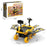 HXC0101 DIY Solar Powered Mars Rover Student Assembly STEM Kit Electric Explore Vehicle Model Science Experiment Educational Toy - Blue - 7
