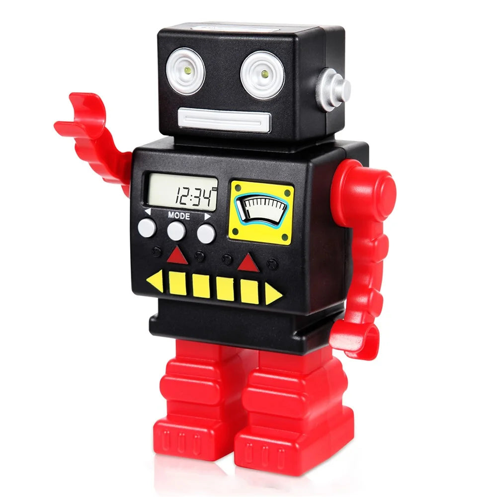 Cartoon Automatic Coin Counting Piggy Bank Robot for Kids Interactive Money Box (USD Version) - 1