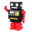 Cartoon Automatic Coin Counting Piggy Bank Robot for Kids Interactive Money Box (USD Version) - 1