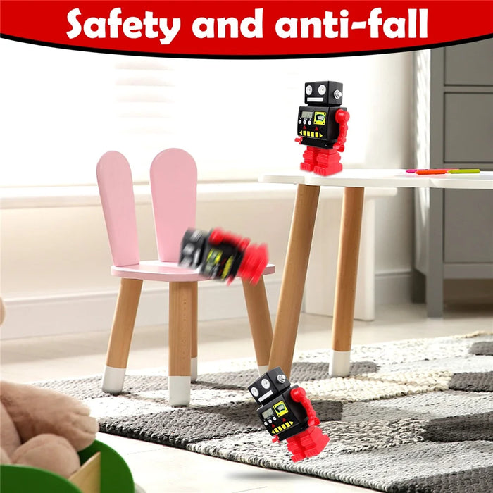 Cartoon Automatic Coin Counting Piggy Bank Robot for Kids Interactive Money Box (USD Version) - 5