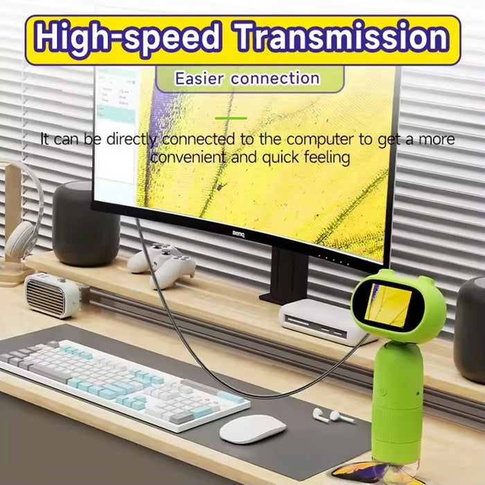 CM4 2.0 Inch IPS Display Children Digital Microscope Kids Educational Gift - 5