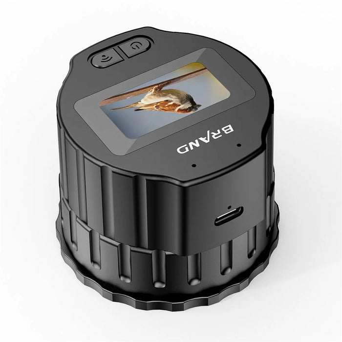 V13 WiFi Electronic Eyepiece 1.5 Inch HD Screen For Birdwatching Astronomy Telescope Universal Eyepiece - Black - 1