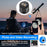 V13 WiFi Electronic Eyepiece 1.5 Inch HD Screen For Birdwatching Astronomy Telescope Universal Eyepiece - Black - 2