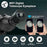 V13 WiFi Electronic Eyepiece 1.5 Inch HD Screen For Birdwatching Astronomy Telescope Universal Eyepiece - Black - 7