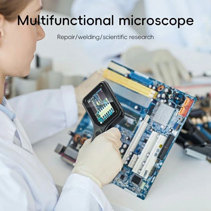 380 Portable Digital Microscope Handheld Electronic High Definition Magnifier for Children Science Experiments Auto Focus - 4