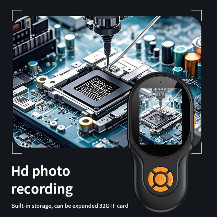A11 2.4 inch IPS Display Handheld Digital Microscope 2MP Dual Camera Auto Focus Switch 500X Magnification Built-in Games - 5