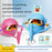 Smart Drawing Robot for Kids 3-8 Years Old Educational Painting Machine with 100 Drawing Cards - Sky Blue - 5