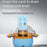 Smart Drawing Robot for Kids 3-8 Years Old Educational Painting Machine with 100 Drawing Cards - Sky Blue - 7