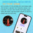 Bluetooth-Compatible Electronic Badge Dynamic Anime Pins with Touchscreen for Cosplay / Convention / Fandom - White - 4