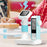 CM5 2 inch Screen Electronic Microscope 1000X HD Digital Microscope Height Adjustable with Alarm Clock and Photo Function - Sky Blue - 4