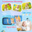 3.5 inch Cartoon Kids Digital Camera HD Screen Video Recorder Instant Print Camera Gift - Light Blue - 6