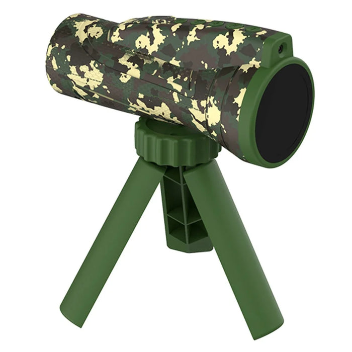 F3 HD Color Screen Handheld Microscope Electronic Digital Telescope Kids Gift with Dual Cameras and Photo  /  Video Recording - Camouflage - 1
