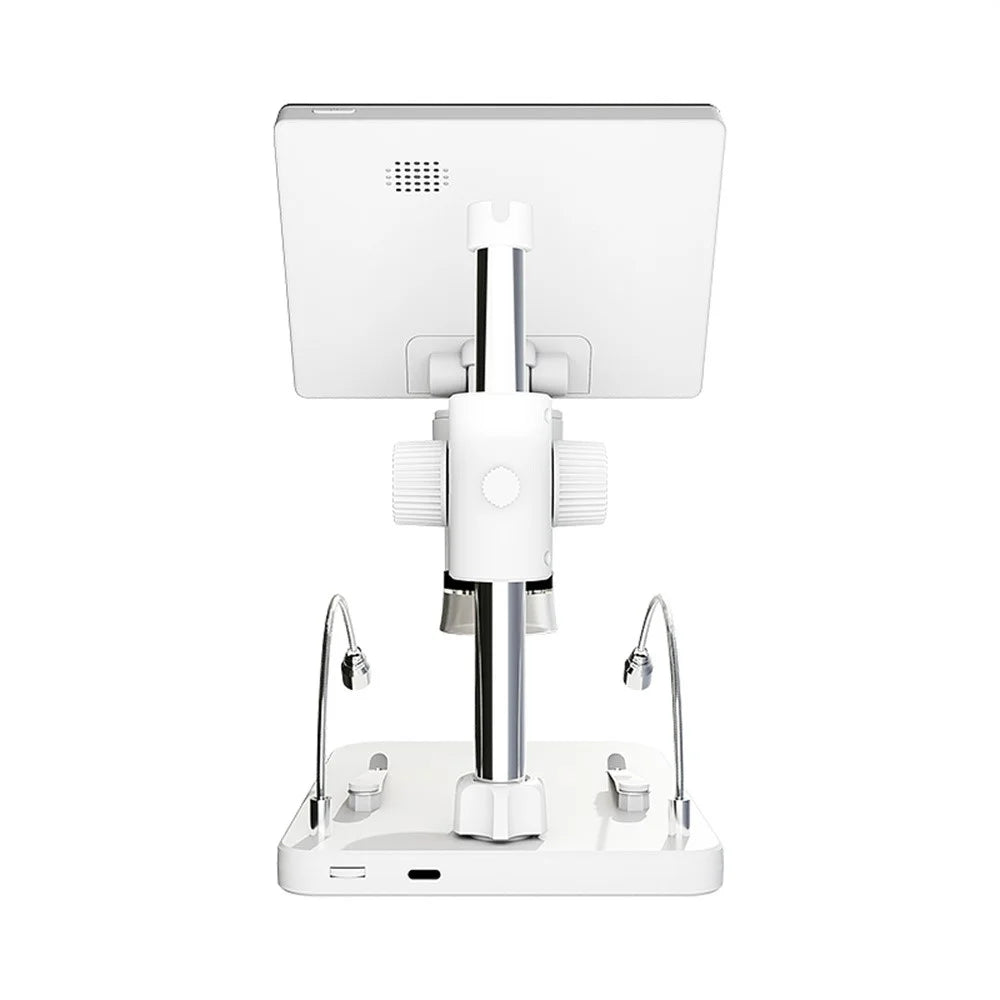 V17 5 Inch Screen 1000X Digital Microscope Handheld Integrated Magnifier for Repair / Inspection - White - 6