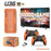 U36 4K HD Game Console Retro TV Gaming System with Dual Rechargeable 2.4G Wireless Controllers, with 128GB Memory Card - 2