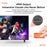 U36 4K HD Game Console Retro TV Gaming System with Dual Rechargeable 2.4G Wireless Controllers, with 128GB Memory Card - 3