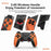 U36 4K HD Game Console Retro TV Gaming System with Dual Rechargeable 2.4G Wireless Controllers, with 128GB Memory Card - 4