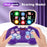 Interactive Music Game Console for Kids Gift 4 Game Modes Handheld Dance Machine with LED Light (without Battery) - Purple - 5