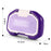 Interactive Music Game Console for Kids Gift 4 Game Modes Handheld Dance Machine with LED Light (without Battery) - Purple - 7
