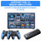 X2 Blue HD Gaming Console Wireless TV Game System for Dual Player Home Entertainment, with 64GB TF Card - 7