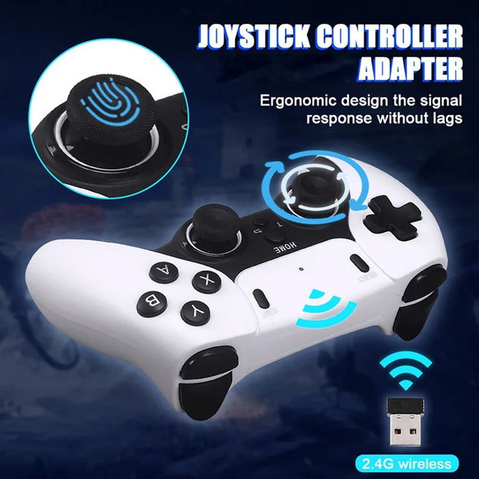 GD10 PRO X2 PLUS Retro Game Console 30000+ Games 4K HD Handheld Gaming System with Dual Controller, with 64GB TF Card - White - 4