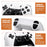 GD10 PRO X2 PLUS Retro Game Console 30000+ Games 4K HD Handheld Gaming System with Dual Controller, with 64GB TF Card - White - 5