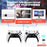 GD10 PRO X2 PLUS Retro Game Console 30000+ Games 4K HD Handheld Gaming System with Dual Controller, with 64GB TF Card - White - 6