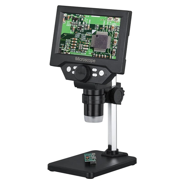 G5 1000X Magnification Zoom 5.5 Inch Digital Microscope 1080P 10 Megapixels HD Microscope - 1