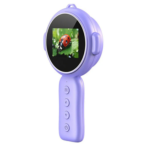 Y11 500X Magnification Camera 2.0 Inch HD Screen Digital Microscope Educational Science Toy for Children (without TF Card) - Purple - 1