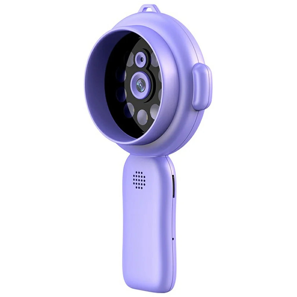 Y11 500X Magnification Camera 2.0 Inch HD Screen Digital Microscope Educational Science Toy for Children (without TF Card) - Purple - 2