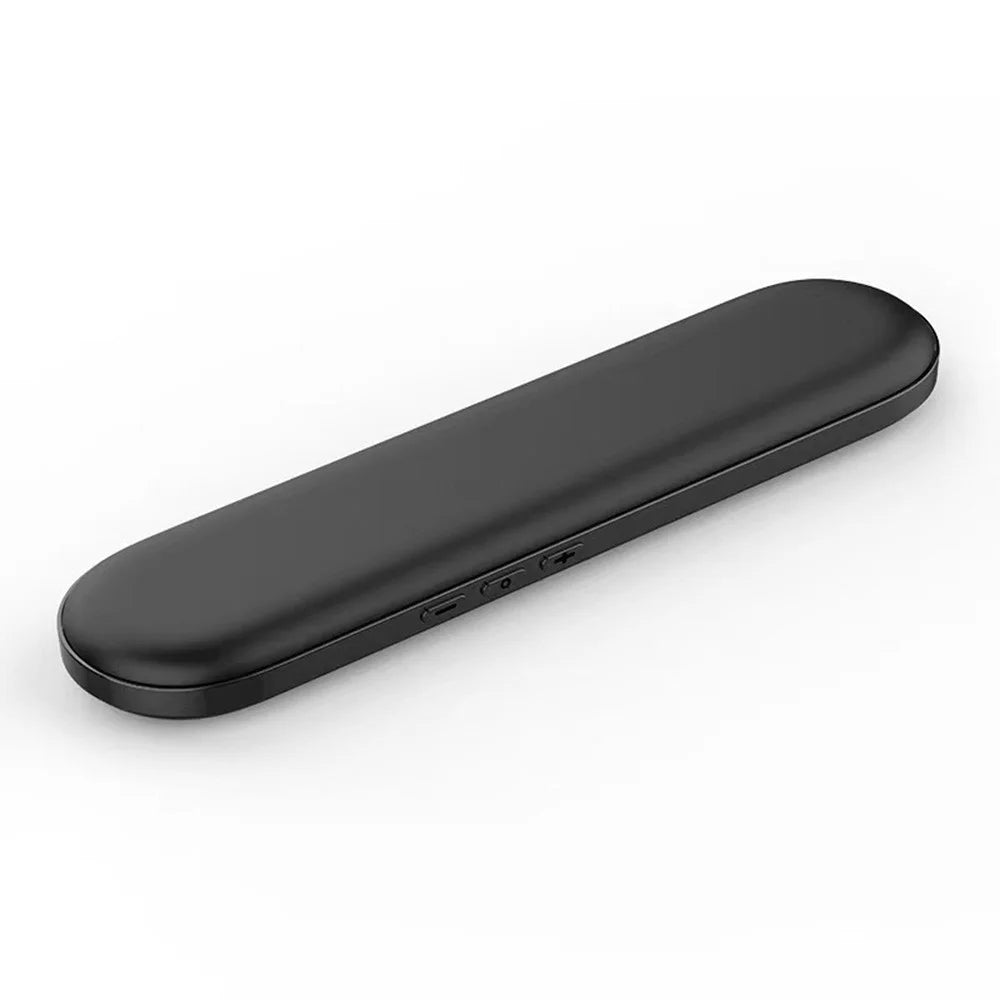 BLD007 Under Pillow Bone Conduction Bluetooth-Compatible Speaker LED Display White Noise Sleep Aid - Black - 2