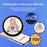 N88 Electronic Badge 1.85 inch Touchscreen Display Bluetooth-compatible Magnetic Anime Badge - Silver - 4