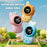 M1 2Pcs / Set Kids Walkie Talkies Cartoon Animal Design Cute Radio Toy with Lanyard Flashlight for Outdoor - Pink+Pink - 2