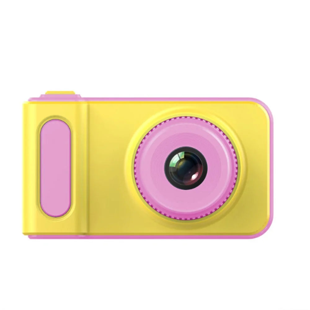 Mini 1080P Portable 2 Inch IPS Screen Digital Video Kids Camera - Pink - 2