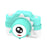 2.0 Inch Cartoon Children's Digital Camera Front Rear Dual Camera Rechargeable Camcorder 2400W Pixels Kid Toy - Blue - 1