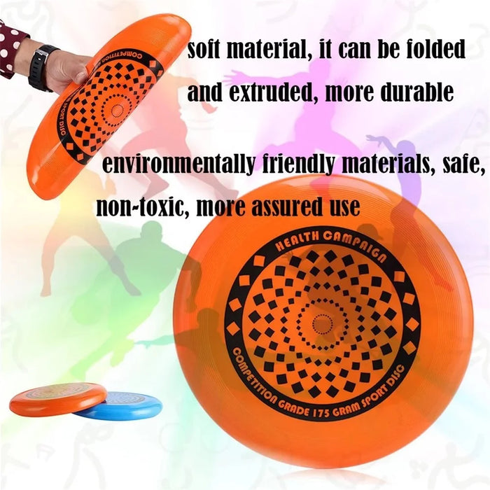 Tenacity Flying Disc Outdoor Playing Flying Saucer Game Flying Disk Competition 27cm - Random Color - 4