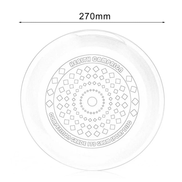 Tenacity Flying Disc Outdoor Playing Flying Saucer Game Flying Disk Competition 27cm - Random Color - 5