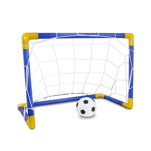 Children's Portable Soccer Goal Set Indoor Durable Football Play Kit 44cm - 1