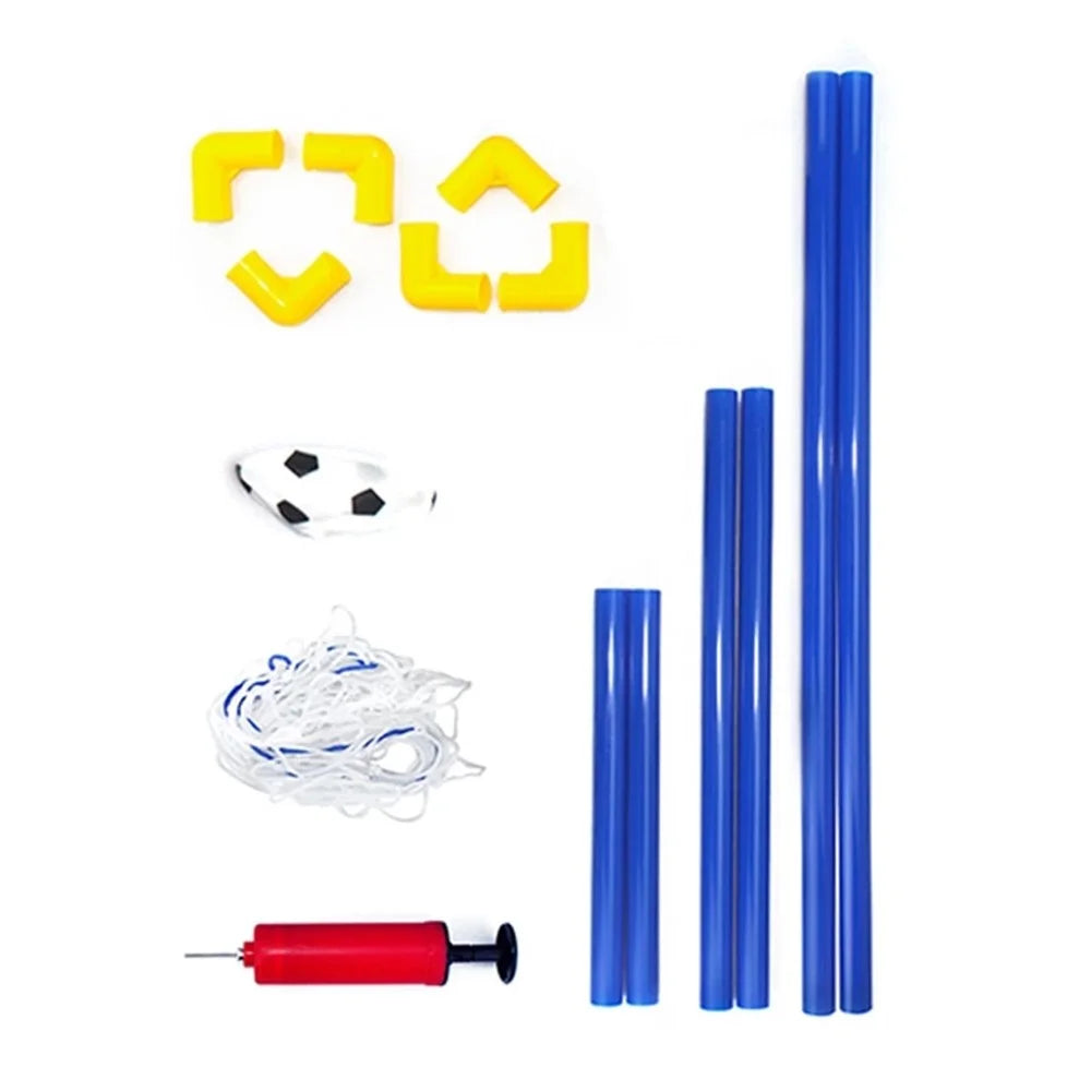 Children's Portable Soccer Goal Set Indoor Durable Football Play Kit 44cm - 3