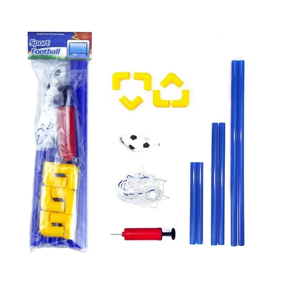 Children's Portable Soccer Goal Set Indoor Durable Football Play Kit 44cm - 4