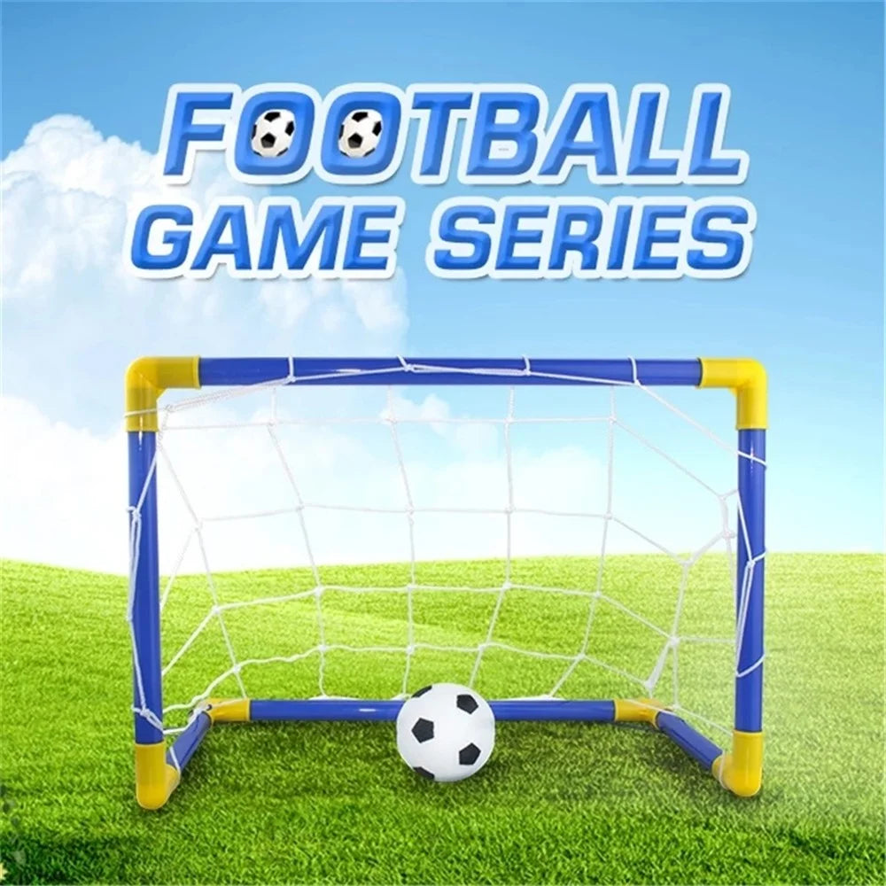 Children's Portable Soccer Goal Set Indoor Durable Football Play Kit 44cm - 5