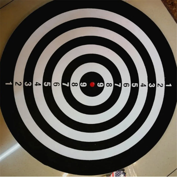 15inch Double-sided Flocking Dart Board with 6 Darts for Competition KTV Entertainment and Leisure - 3