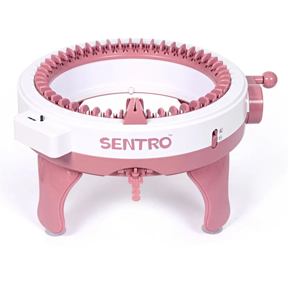 48 Needles Knitting Machine for Adults  /  Kids DIY Knit Scarf Hat Smart Weave Knitting Round Loom Knitting Machines - 1
