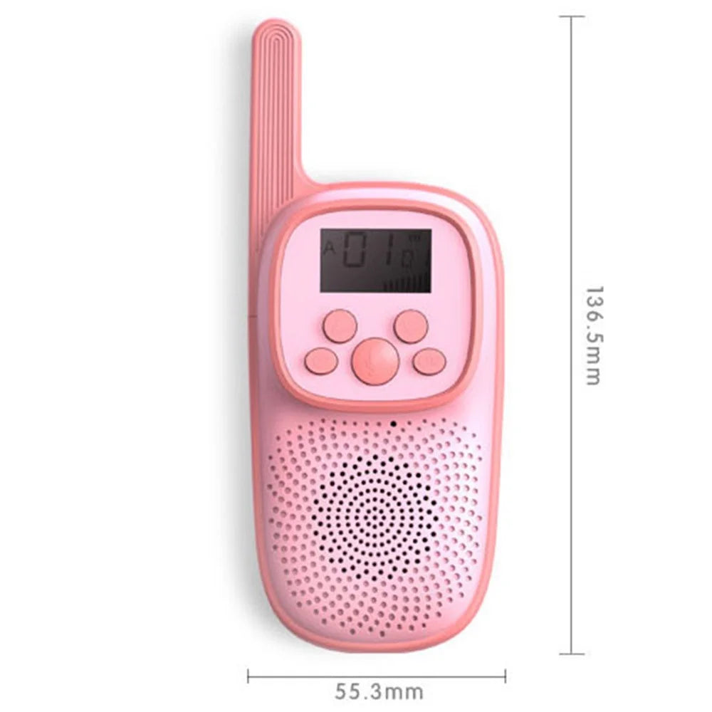 Bulk Purchasing D21 Cartoon Kids Walkie Talkies Parent-Child Interaction Wireless Handheld Interphone - Blue - 7