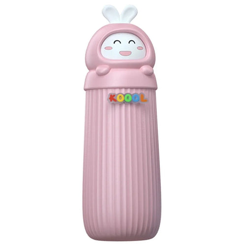 KOOOL K40 Cute Cartoon Decor Desk Pen Holder EVA+PVC Pencil Storage Case Desktop Decor Organizer for Office, Home - Pink - 1