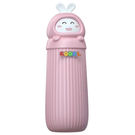 KOOOL K40 Cute Cartoon Decor Desk Pen Holder EVA+PVC Pencil Storage Case Desktop Decor Organizer for Office, Home - Pink - 1