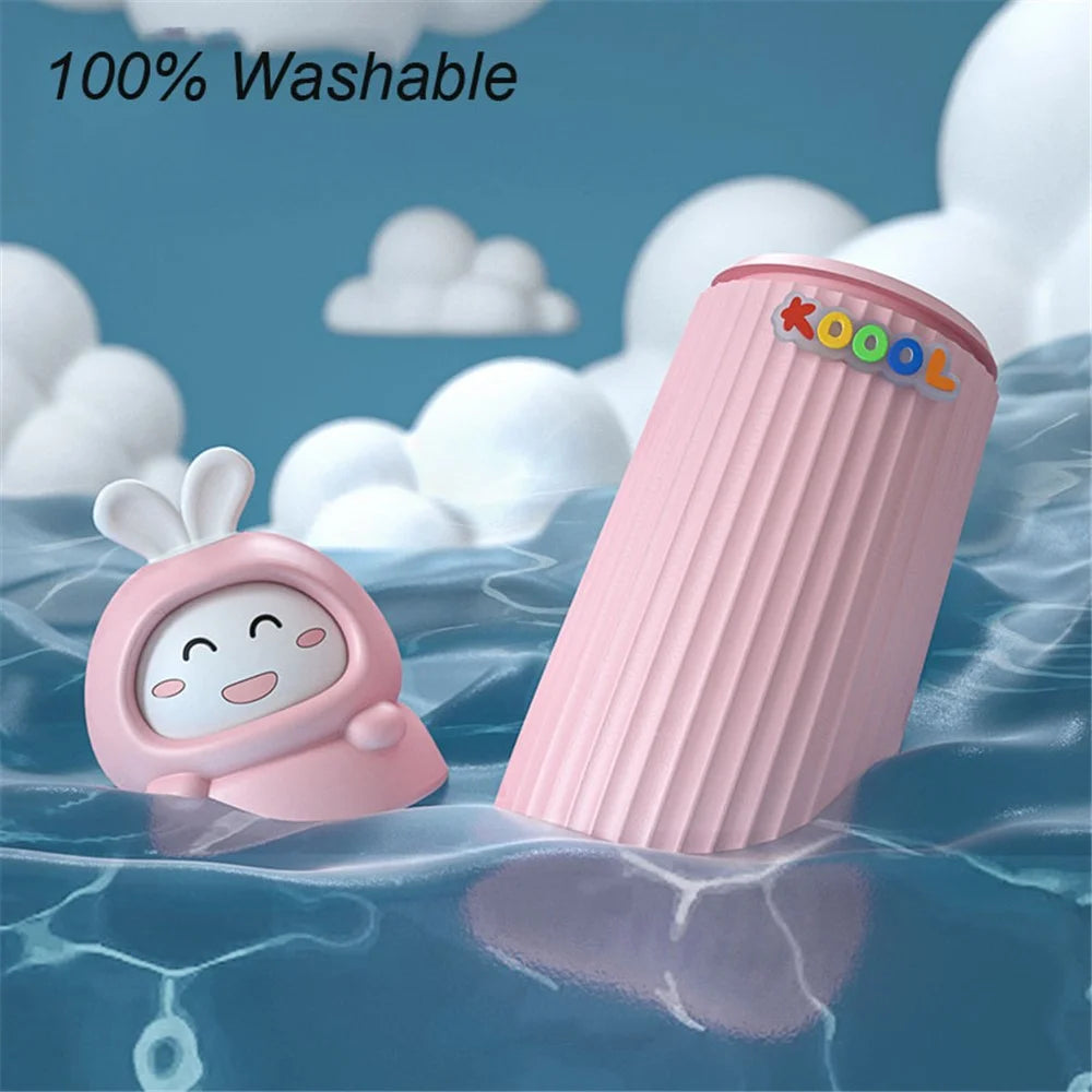 KOOOL K40 Cute Cartoon Decor Desk Pen Holder EVA+PVC Pencil Storage Case Desktop Decor Organizer for Office, Home - Pink - 3