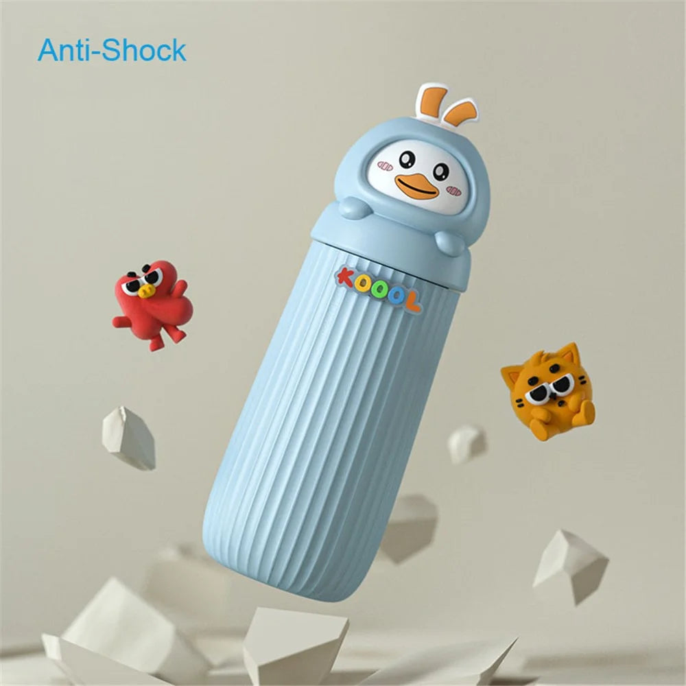 KOOOL K40 Cute Cartoon Decor Desk Pen Holder EVA+PVC Pencil Storage Case Desktop Decor Organizer for Office, Home - Pink - 4