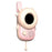 KOOOL K2 2pcs Kids Children Walkie Talkie Cartoon 3KMs Range Walkie Talkie Flashlight with Lanyard for Outdoor Camping (Battery Not Included) - Pink - 1