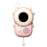 KOOOL K2 2pcs Kids Children Walkie Talkie Cartoon 3KMs Range Walkie Talkie Flashlight with Lanyard for Outdoor Camping (Battery Not Included) - Pink - 2